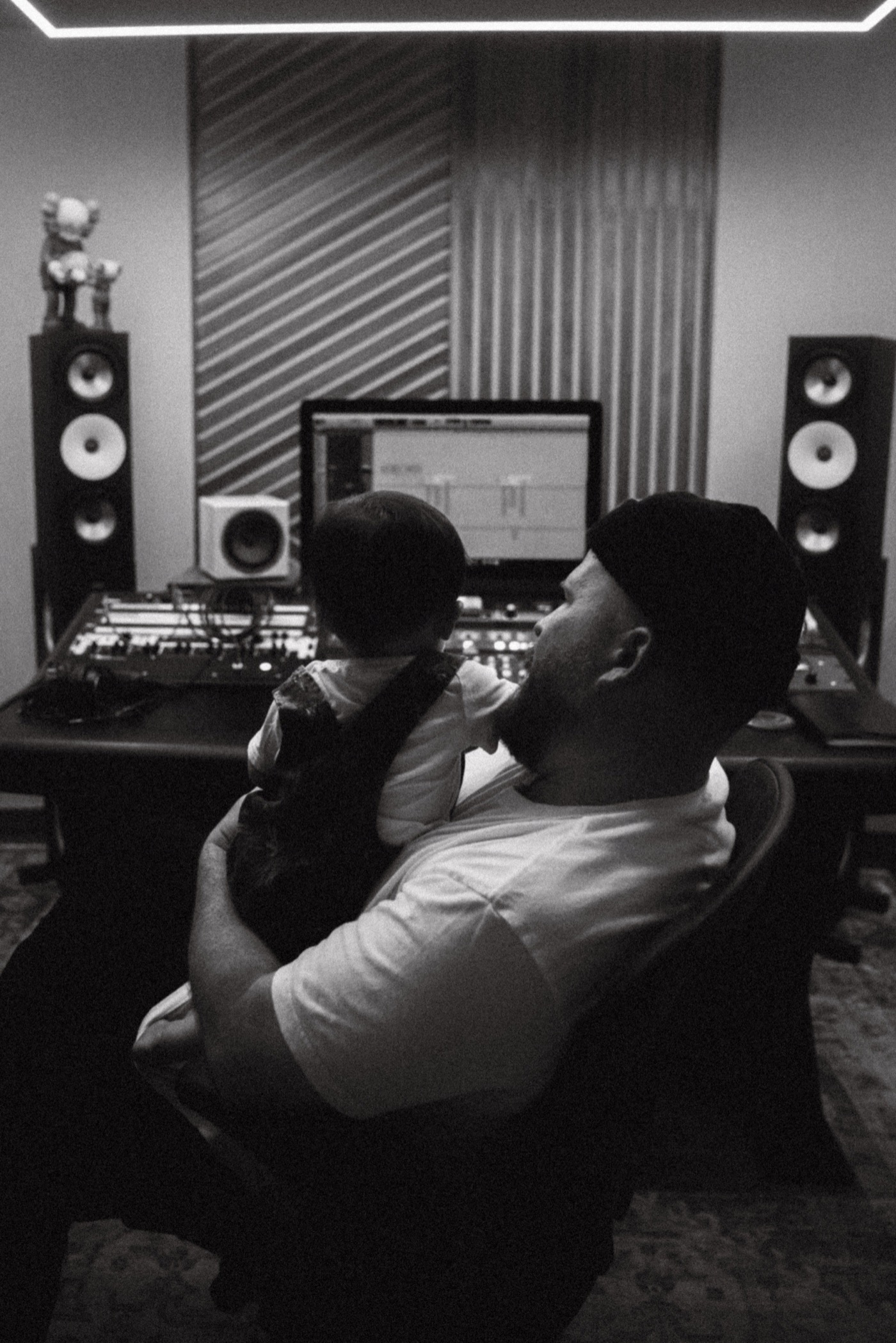 Daniel Tureck with his son Malcolm