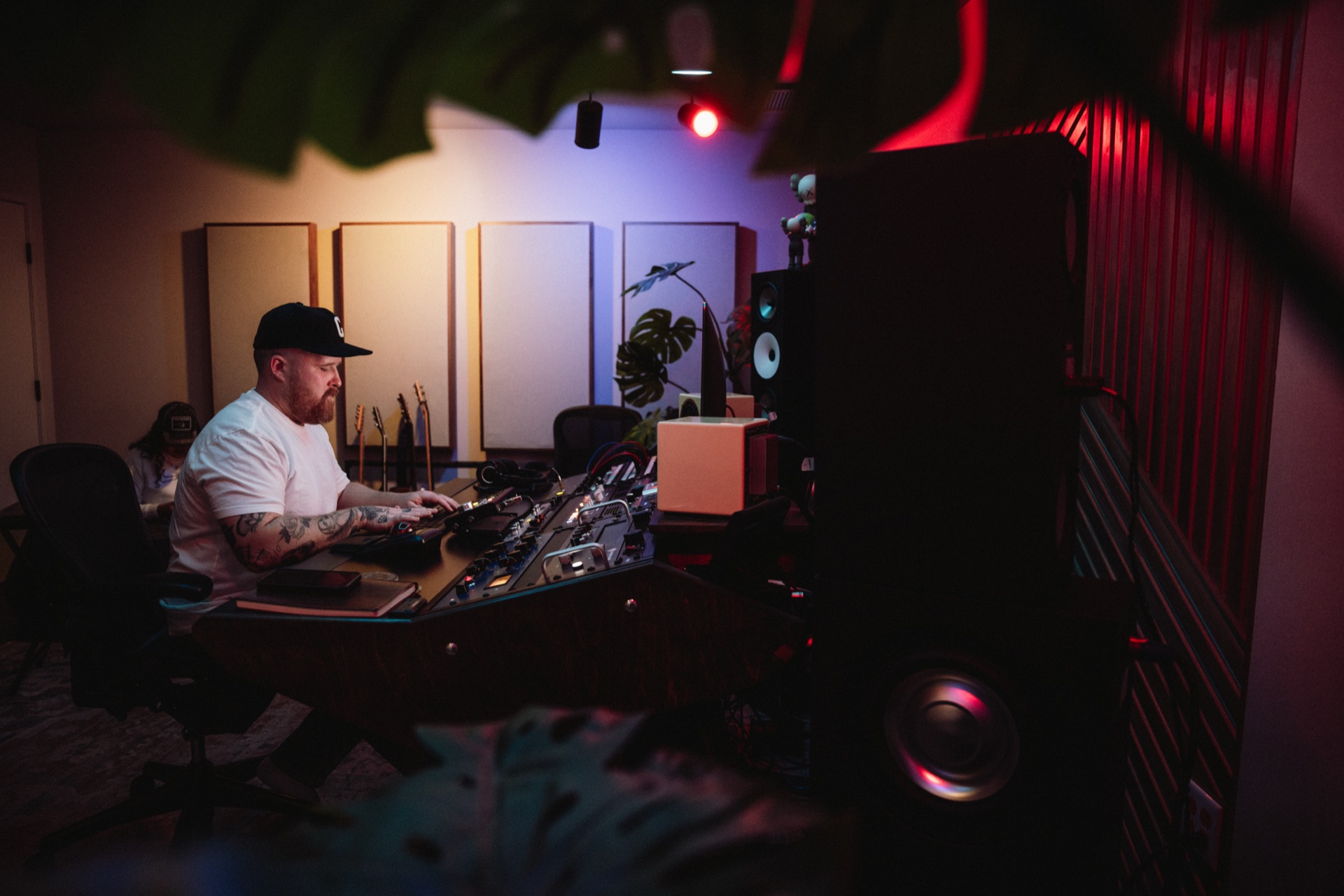 Daniel Tureck working at the console